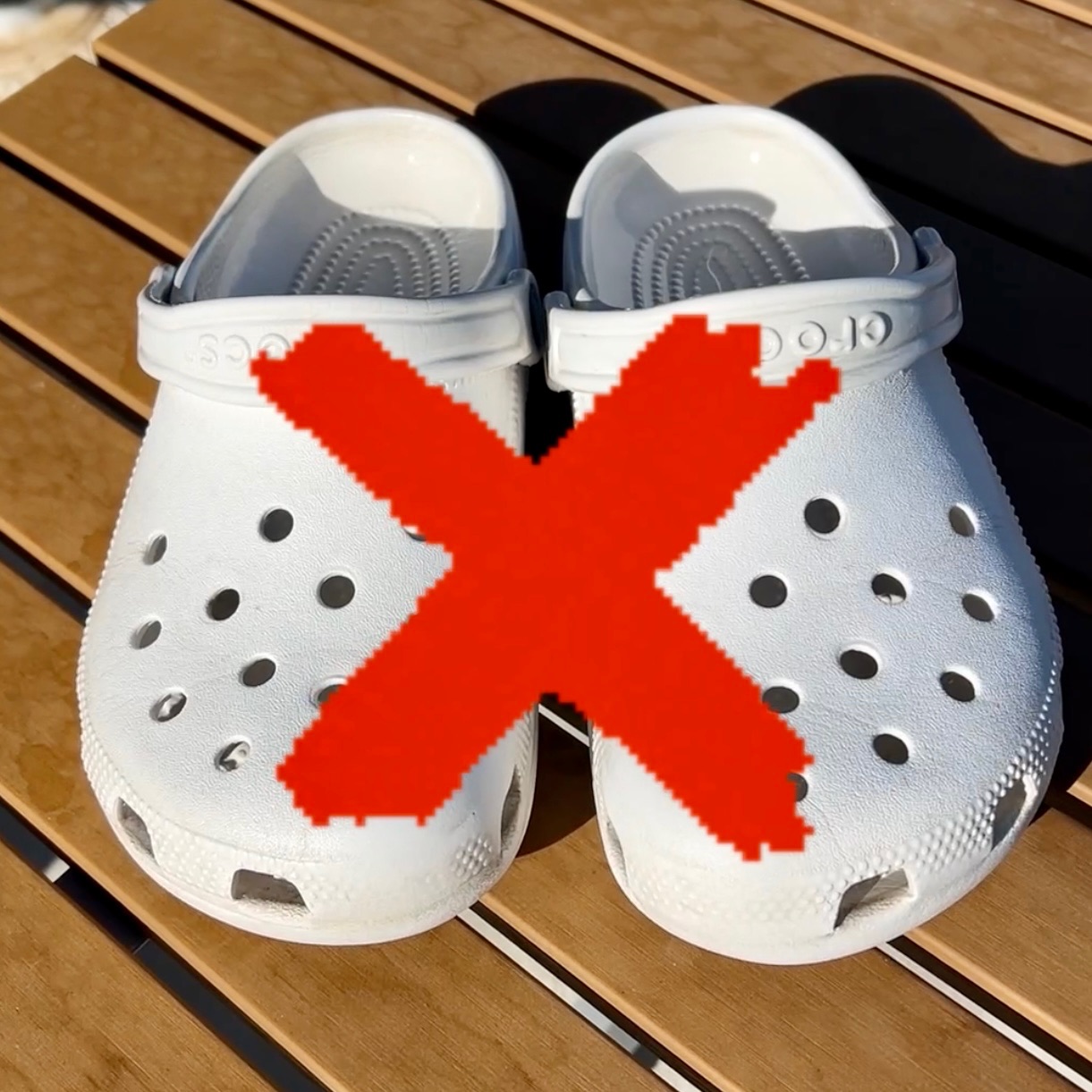 Best way to sales clean white crocs