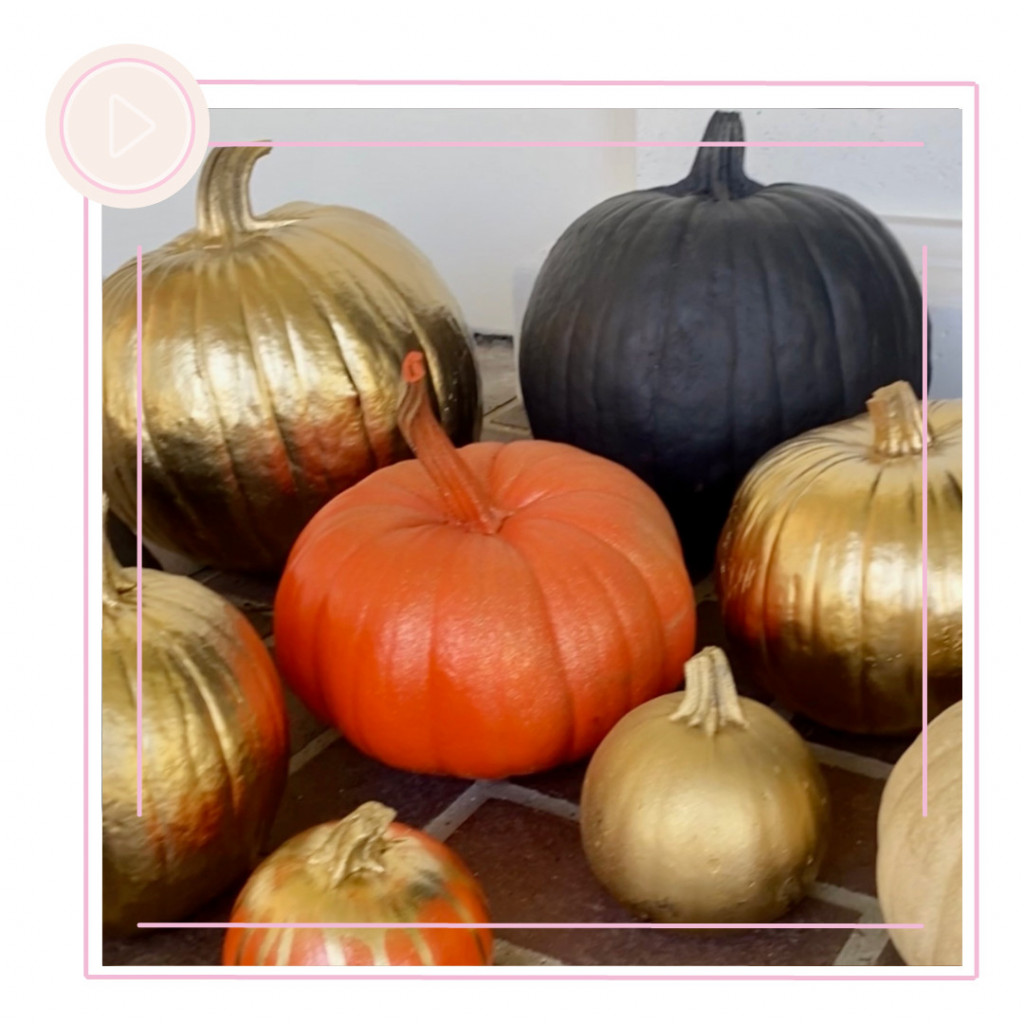An Easy Hack for Gorgeous Fall Porch Pumpkins