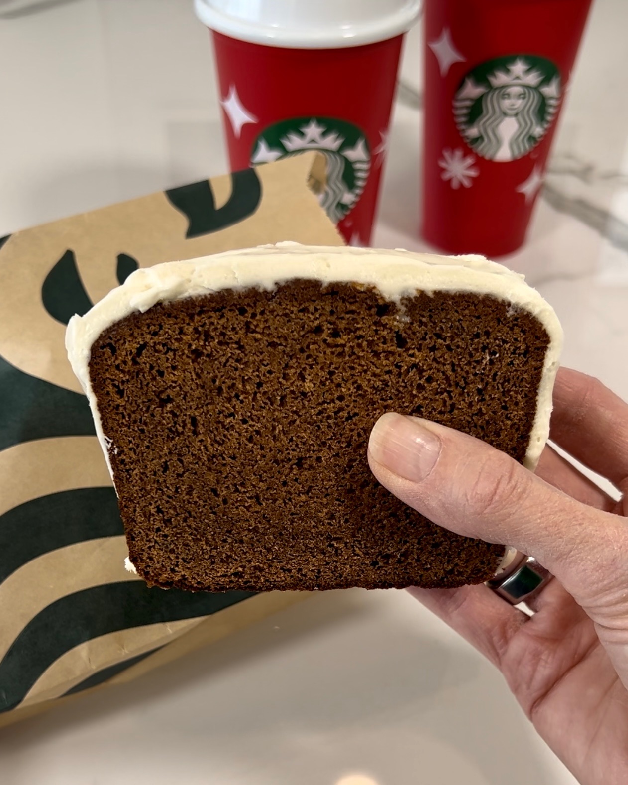 Starbucks Gingerbread Loaf - The House on Silverado