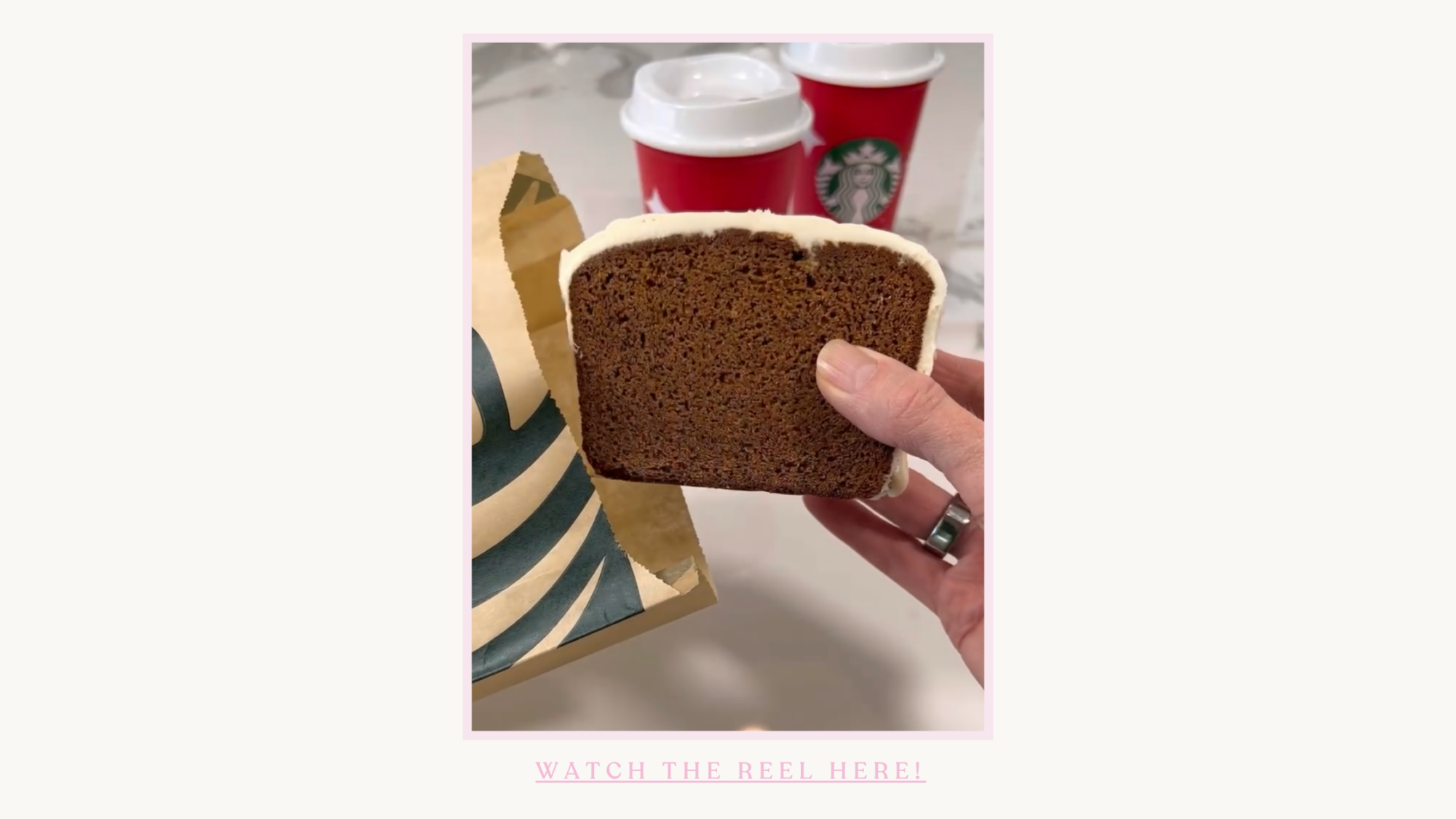 Copycat Starbucks Gingerbread Loaf Recipe - In Pursuit of Chic