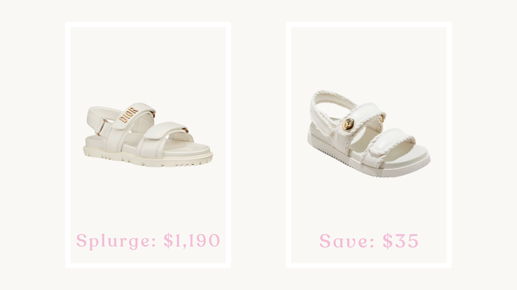 designer shoe dupes