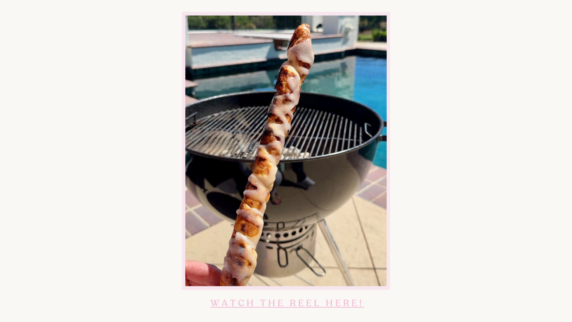 LORAfied Cinnamon Roll on a Stick